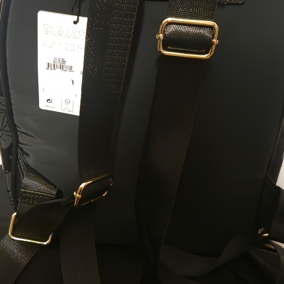 Disney Minnie Mouse Black Backpack with Red Bow Accent - Picture 2 of 2